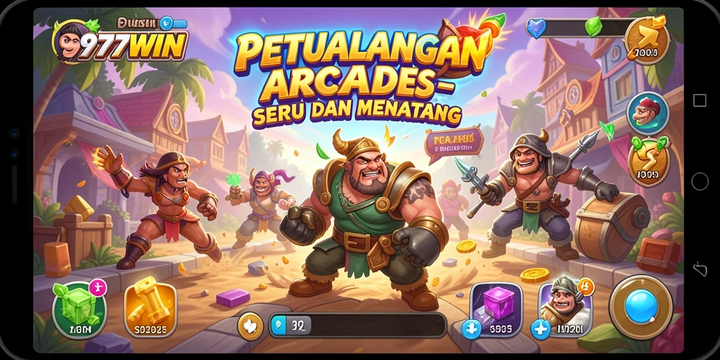 Screenshot gameplay 9777WIN menampilkan petualangan Arcade yang seru.
