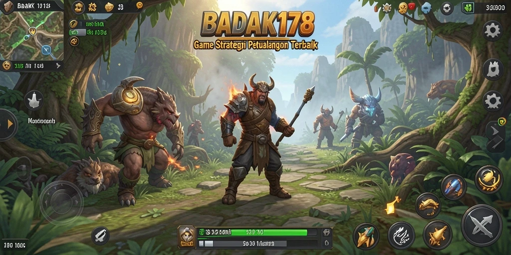 Tampilan screenshot gameplay <strong>BADAK178</strong> yang menarik dan strategis.