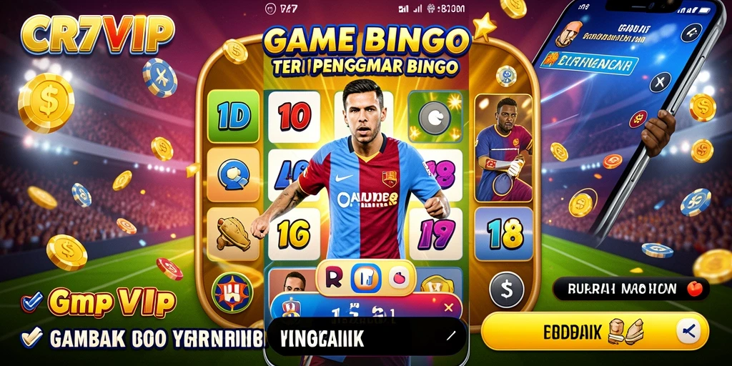 Screenshot gameplay Bingo dengan tampilan yang menarik dan interaktif.