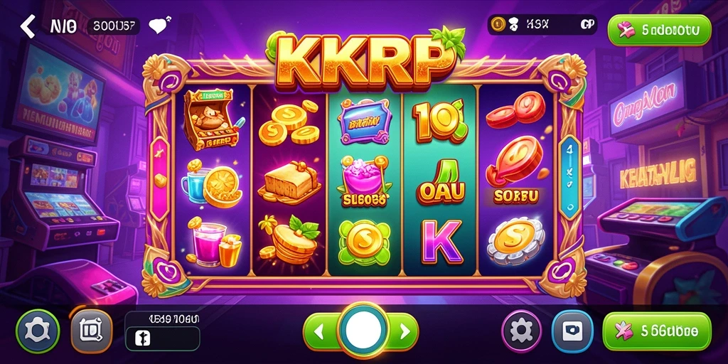 Tampilan gameplay Slot yang menarik dan penuh warna.