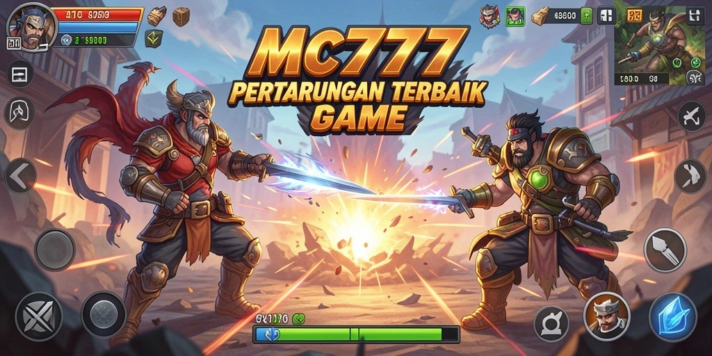 Tampilan gameplay seru dan mendebarkan di MC777