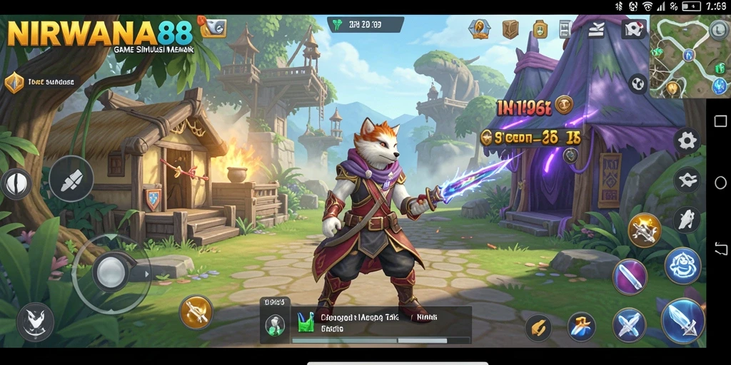Tangkapan layar dari gameplay NIRWANA88 yang menarik dan interaktif.